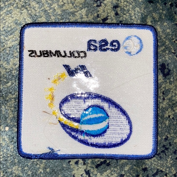 (CLOSET CLOSING FINAL SALE) European Space Agency Columbus Patch - Picture 3 of 3